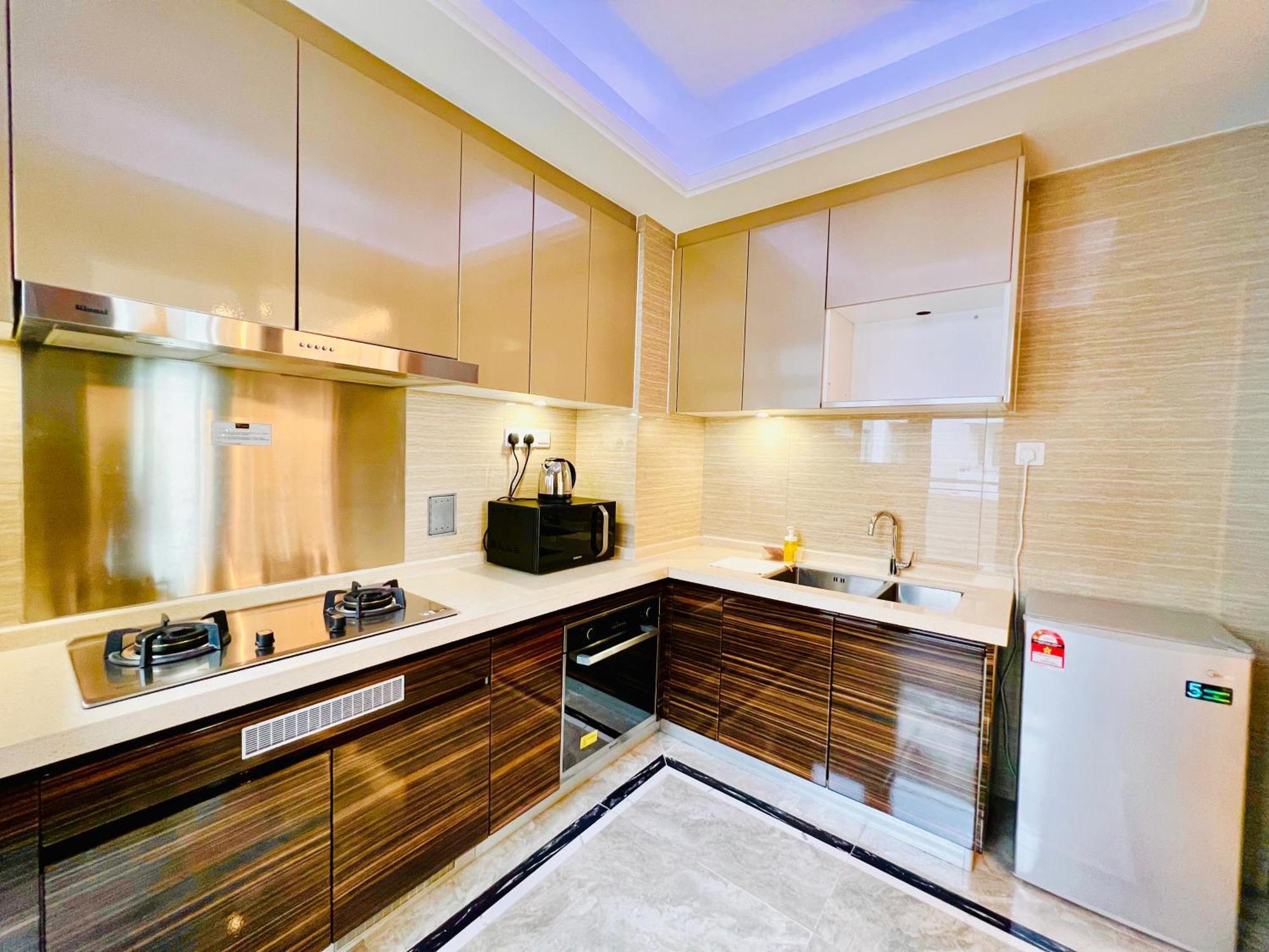 R&F Princess Cove By Homefort Suites Johor Bahru Quarto foto